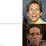 Always Sunny dennis happy stare