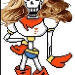 Papyrus with hair meme