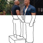 Vin diesel vs the rock