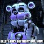 delete this birthday boy