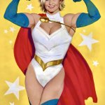 Power Woman | image tagged in supergirl,superhero,dc comics,clone,memes,retro | made w/ Imgflip meme maker