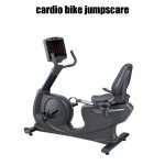 cardio bike jumpscare