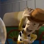 Toy Story Woody Laughing GIF Template