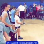 Amazing Shot! | Every now & then you 
just GET LUCKY! | image tagged in gifs,basketball,lucky shot,wow,just wow,relatable | made w/ Imgflip video-to-gif maker