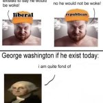 George Washington quite fond of