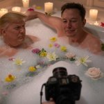 Donald Trump Elon Musk #elonald bath tub