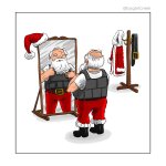 Santa Bulletproof vest