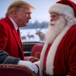 Santa Trump Whisper