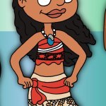 Moana in Rugrats Style