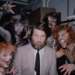 Brian Wilson With The Cast of Cats template