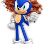 Sonic with hair meme