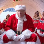 Donald Trump as Santa Claus in Greenland