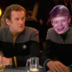 Miles o'brien with bad luck brian