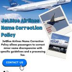 JetBlue Airlines Name Correction Policy