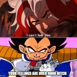 vegeta's 9000 feelings