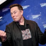 Musk as Fonzie meme