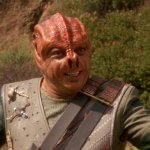 dathon smiling, darmok