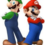 mario and lugi stop liberalism | NAME A BETTER DUO. | image tagged in mario and lugi stop liberalism,name a more iconic duo | made w/ Imgflip meme maker