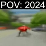 It’s already over… | POV: 2024 | image tagged in gifs,memes,happy new year,2024 | made w/ Imgflip video-to-gif maker