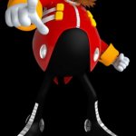 Eggman pointing forward