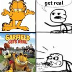 HE GOT REALLLLLL | get real | image tagged in guy eating breakfast then spitting it out,get real,shitpost,sfw,funny memes,lol | made w/ Imgflip meme maker