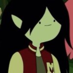 Marceline happy