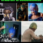 Funny | AS YOU TRY TO REMEMBER WHAT HAPPENED GOING IN AND OUT OF CONSCIOUSNESS; ALIEN ABDUCTION OR DIDDLER FREAK-OFF GIMPS ?? | image tagged in funny,diddy,freak,consciousness,abduction,alien | made w/ Imgflip meme maker