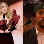 Adele and Bad Bunny Grammys Moment