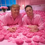 Donald Trump Elon Musk #elonald in bed together