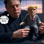 Donald Trump is Elon Musk's little bitch