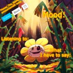 Flowey_The_Memer announcement template meme