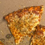 A slice of pizza