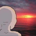 wojak sunset