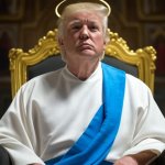 Donald Trump Orange Jesus Satan Evil Devil Lucifer Anti-Christ