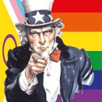 Needs you pride flag background template