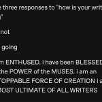 A Writer's Different Moods.