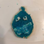 Blue Grinch cookie meme