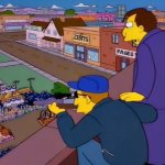 Mayor, Sniper, The Simpsons