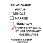 Current relationship status...