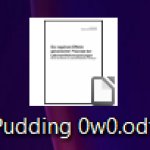 Pudding 0w0 meme