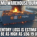 TEMU Warehouse meme