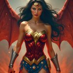 Abandoned Hope | image tagged in wonder woman,memes,demon,alternate reality,superhero,villain | made w/ Imgflip meme maker