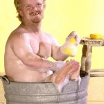 Sexy Man Bath