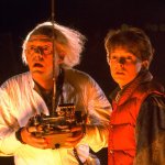 Doc Brown Marty McFly