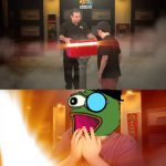 Happy mr frog