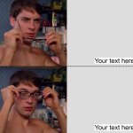 Peter Parker Glasses Meme