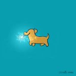 dog firework GIF Template