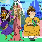 Total Drama Ladies as Disney Heroines