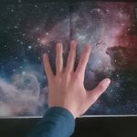 Touching space meme