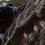 hobbits hiding from nazgul